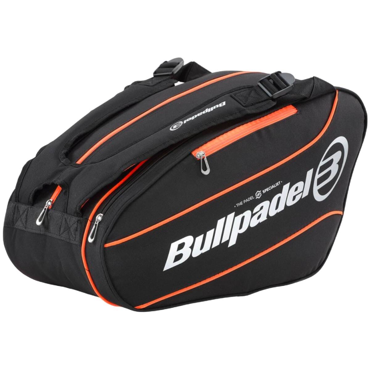 Bullpadel Tour Sort Orange Padeltaske Padel Specialist